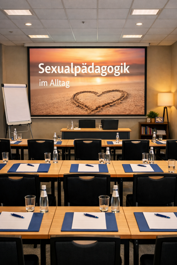 Konferenzraum mit Präsentationsthema