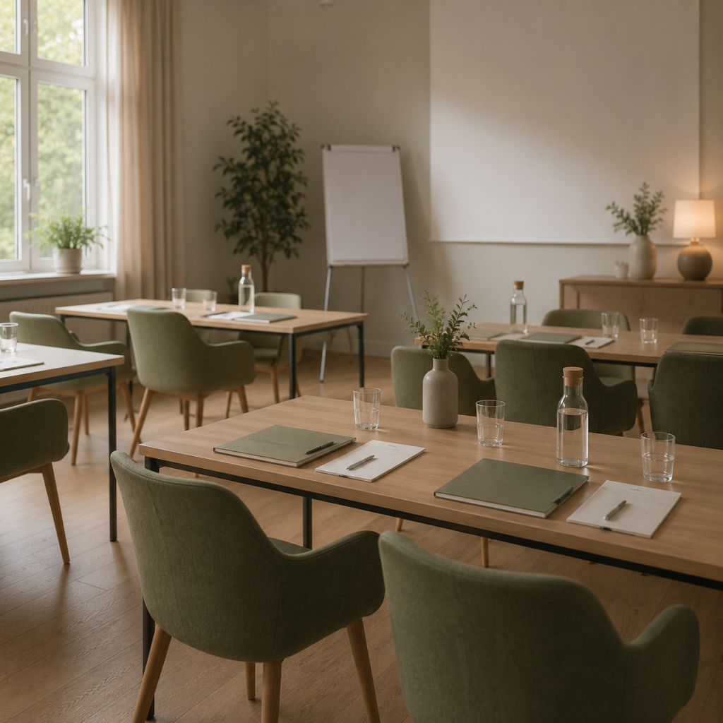 Seminarraum für Fortbildungen und Workshops