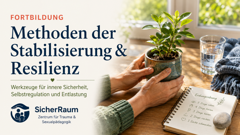 Mann mit Blumengefäß in der Hand